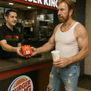 Chuck Norris BigMac-et kért a Burger Kingben és KAPOTT!!! 😆😆😆😆