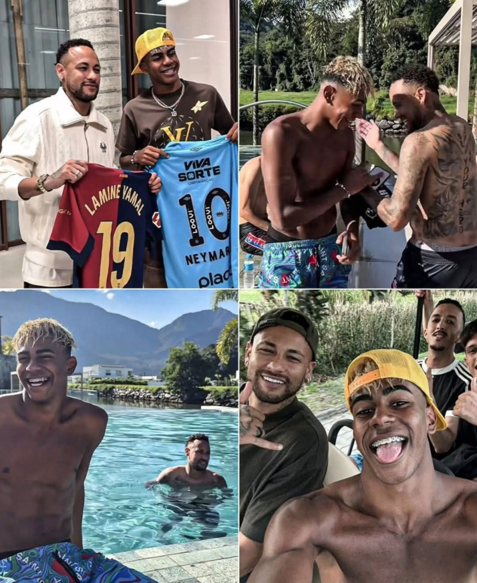 Yamal és Neymar elég jóbarátok lettek 😃
