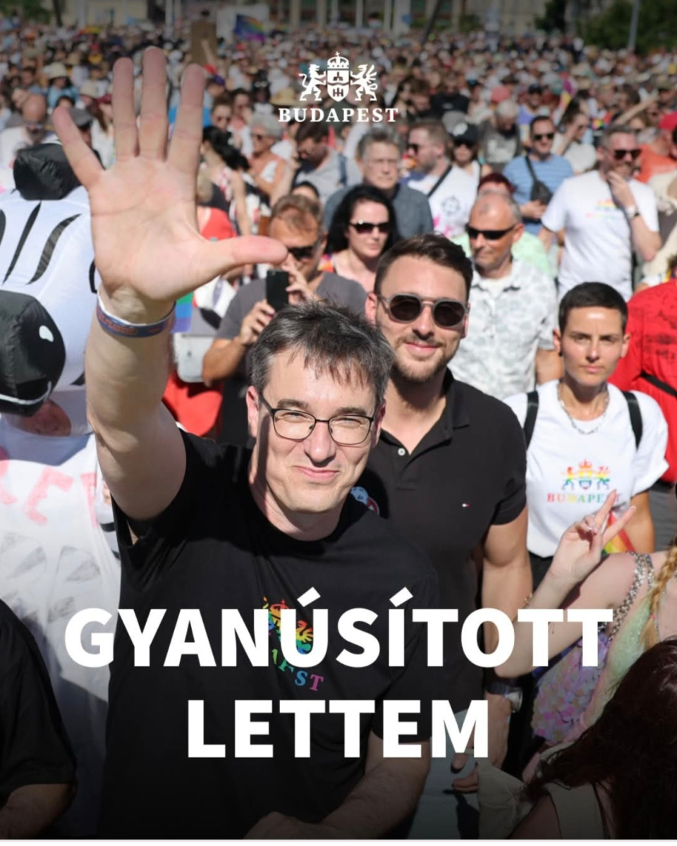 Gyanúsított lettem, és ha ebben az országban ez az ára annak, hogy kiálltunk a magunk és mások szabadságáért, hát akkor még büszke is vagyok rá. #Budapest