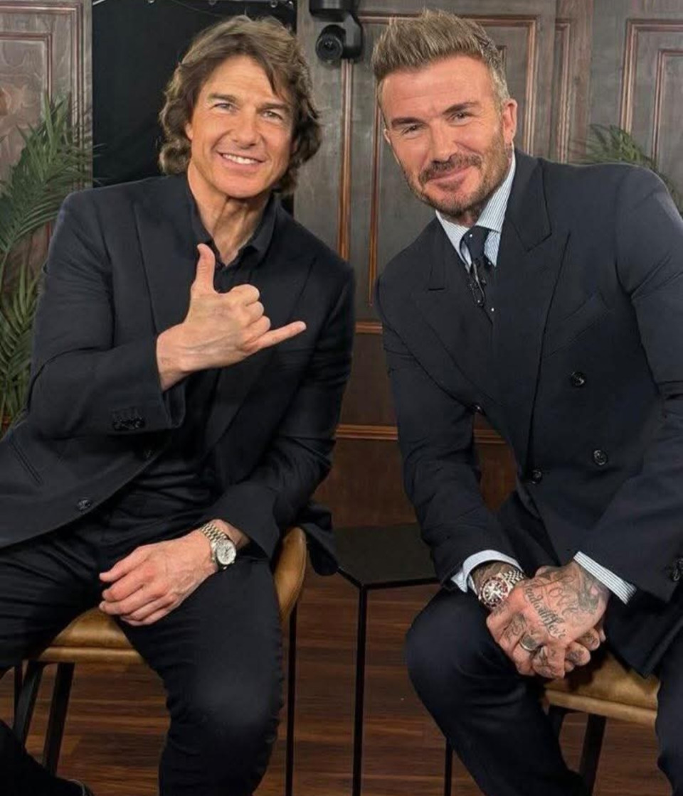 Tom Cruise szerint David Beckham kisebbfajta "Mission Impossible"-t hajtott végre az amerikai labdarúgásban:"David, te megváltoztattad a sportág arculatát Amerikában.." - mondta a hollywoodi sztár David Beckham tv-műsorában. "Ezt egyedül te hajtottad végre. Az, hogy ma hol tart az MLS az veled kezdődött. A mezedet mindenki megvette és a bajnokság és az összes játékos ismertebb lett ezáltal.  Olyan voltál, mint a dagály, amely az összes csónakot felemeli. Közben két bajnoki címet is nyertél. Ez csodálatos időszak volt a sportág számára Amerikában, óriási fejlődést indított be. És most tulajdonosként elhoztad Lionel Messit Amerikába. Amit Miamiban csinálsz, az megint egy következő szintet jelent és ez inspiráló. Amit a pályán tettél, azt teszed klubvezetőként is."