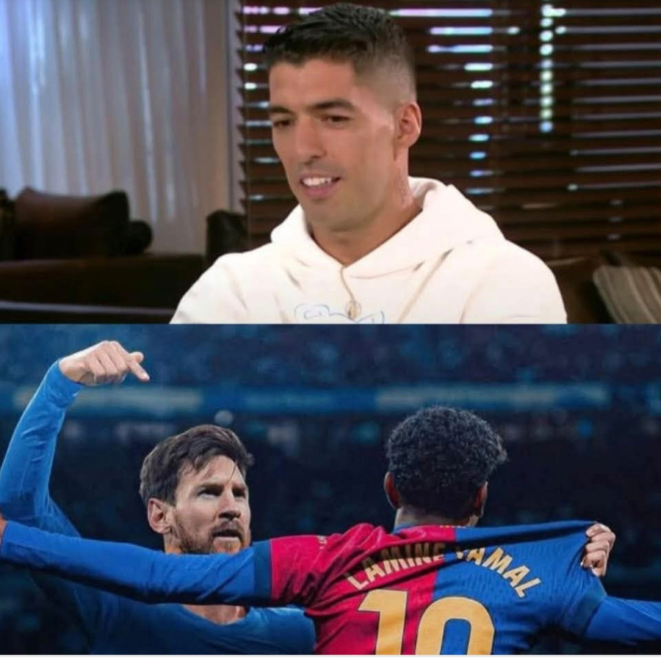 🎙️Luis Suárez🇺🇾: „Messi mindig olyan szeretettel beszél Barcelonáról, és egyszer azt mondta nekem: ‘Lamine Yamal a jövő, és megérdemli, hogy a következő szezonban ő viselje a 10-es mezt.’ Leo tudja, hogy ez a szám nem csupán egy mezszám – ez felelősség és történelem, és ő úgy látja, hogy Yamal minden képességgel rendelkezik ahhoz, hogy büszkén viselje. Messi hisz abban, hogy ha Yamal megkapja a 10-est, az növeli majd az önbizalmát, és azt üzeni neki, hogy mindenki bízik benne, hogy a csapatot egy fényes jövő felé vezesse. Leo figyelemmel követi Yamal teljesítményét, és valahányszor gólt szerez vagy látványos megmozdulást hajt végre, Messi elmosolyodik, és azt mondja: ‘Ez a srác különleges, és amikor majd ő viseli a 10-est, az csodálatos lesz.’ Messi szeretné, ha Yamal sikeres lenne, mert tudja, hogy ez jót tenne Barcelonának, és felidézné a régi szép időket.”