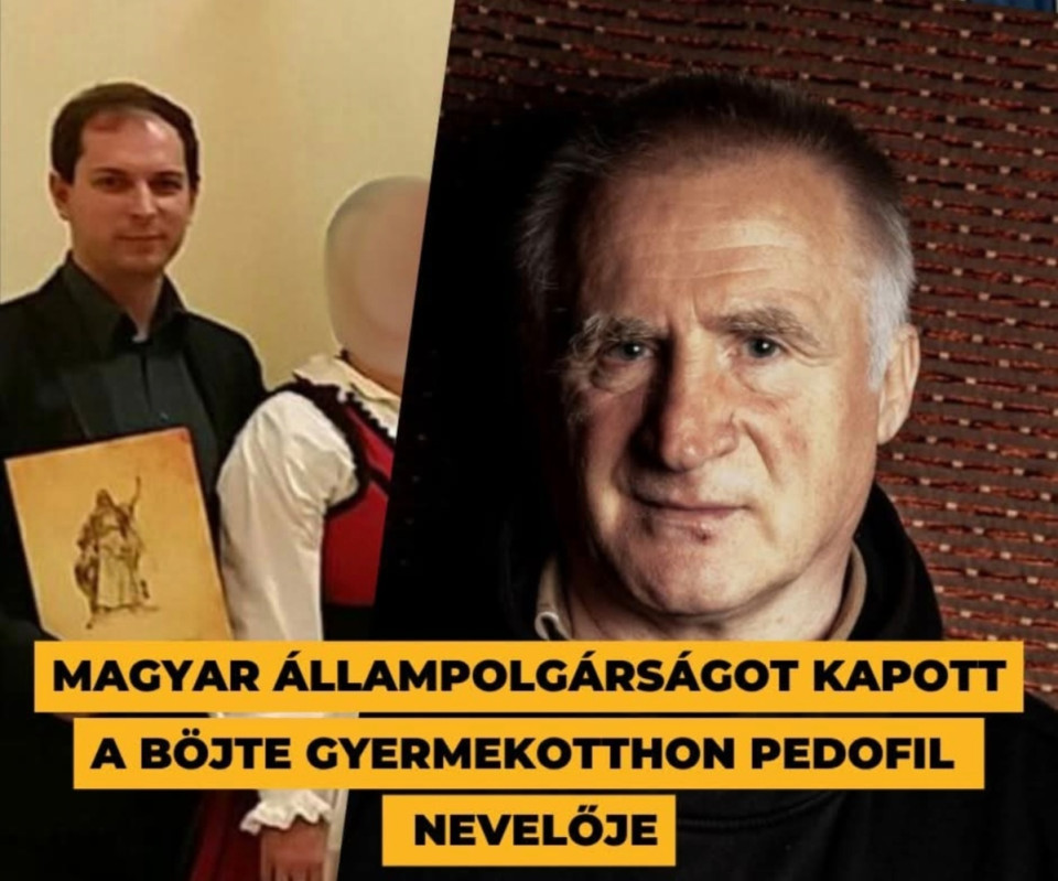 A román bíróság 28 év börtönt, az Orbán-kormány magyar állampolgárságot adott a Böjte gyermekotthon pedofil nevelőjének!2023-ban 28 év börtönbüntetésre ítélte a román bíróság Böjte Csaba egyik gyermekotthonának nevelőjét, Kedves Szabolcsot, mert szexuálisan és fizikailag bántalmazott gyerekeket éveken keresztül. A román ügyészség 2016. november 4-én indított hivatalosan nyomozást ellene, majd öt nappal később a férfi sógornője feltöltött Facebookra egy nyilvánosan elérhető képet, amin az látható, hogy a pedofil szörnyeteg és családja magyar honosítási okiratot tart a kezében. Miközben a Fidesz kitiltással fenyeget ártatlan kettős magyar állampolgárokat, állampolgárságot osztogat szadista pedofil bűnözőknek. Kedves Szabolcs egyébként az első visszaéléseit Tusnádfürdőn követte el, ahol a Fidesz évtizedek óta nyári fesztivált tart és ami Bicske testvérvárosa. Ott kegyelmet kapott egy pedofil bűnsegédje, itt pedig magyar állampolgárságot egy elkövető. Így védi meg a magyar kormány a gyerekeket. Orbán Viktornak és a köztársasági elnöknek felelnie kell: visszavették-e a pedofil bűnöző állampolgárságát és ha nem, akkor mikor tervezik?