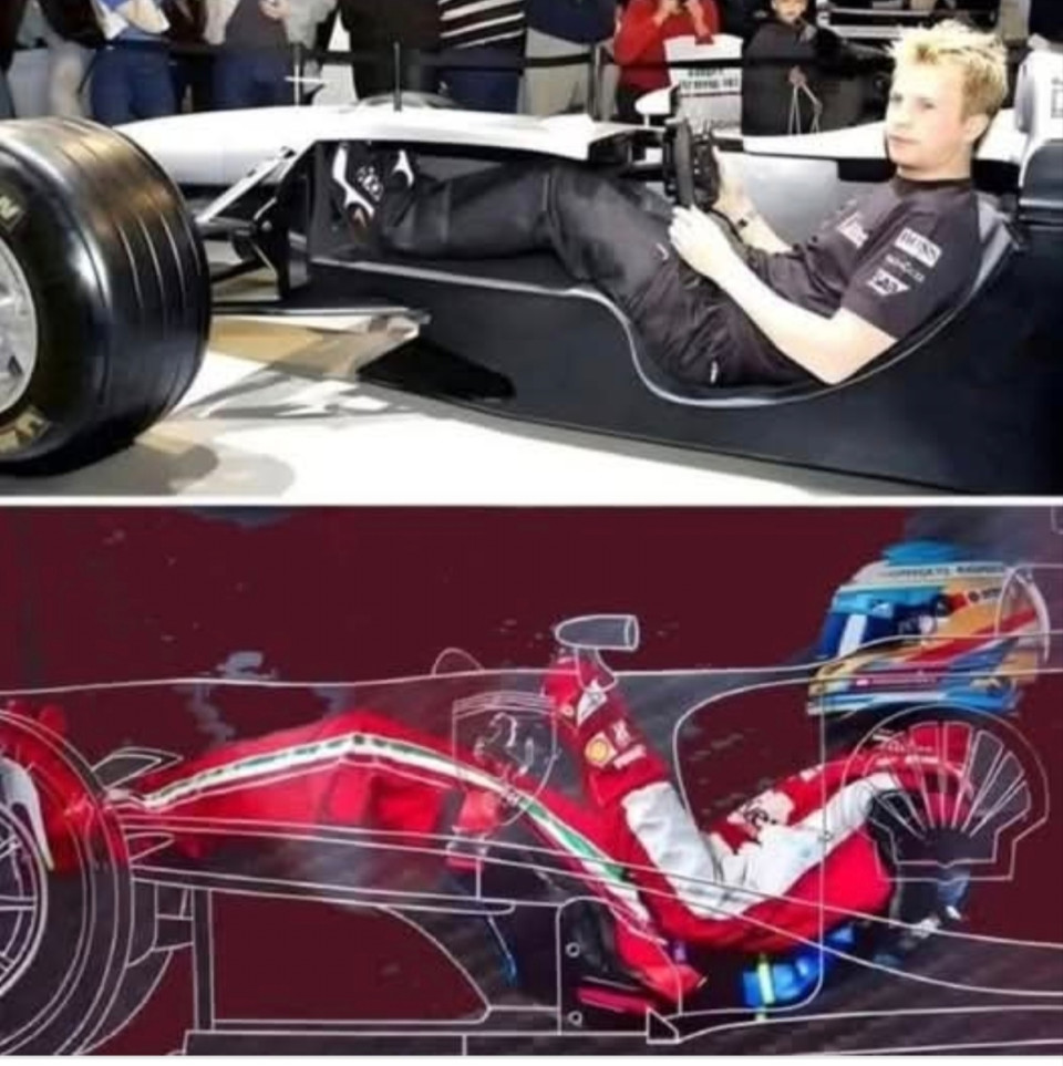 A Formula 1-es pilóták hihetetlen vezetési pozíciójaSzinte majdnem fekszenek, a hátukat körülbelül 30 fokban hátradöntik, a lábaikat pedig előre nyújtják, éppen a csípőjük fölé. Ez a pozíció, hasonlóan a strandszékben való hátradőléshez, a lehető legalacsonyabban tartja az autó súlypontját, javítva a stabilitást és a teljesítményt a nagy sebességű kanyarokban.Bár furcsának tűnhet, úgy tervezték, hogy optimalizálja az aerodinamikát és csökkentse a fáradtságot extrém körülmények között, ahol a pilóták kanyarodás közben akár testsúlyuk ötszörösének megfelelő erőhatásnak is ki vannak téve. Sok tudományos és mérnöki munka áll mögötte.