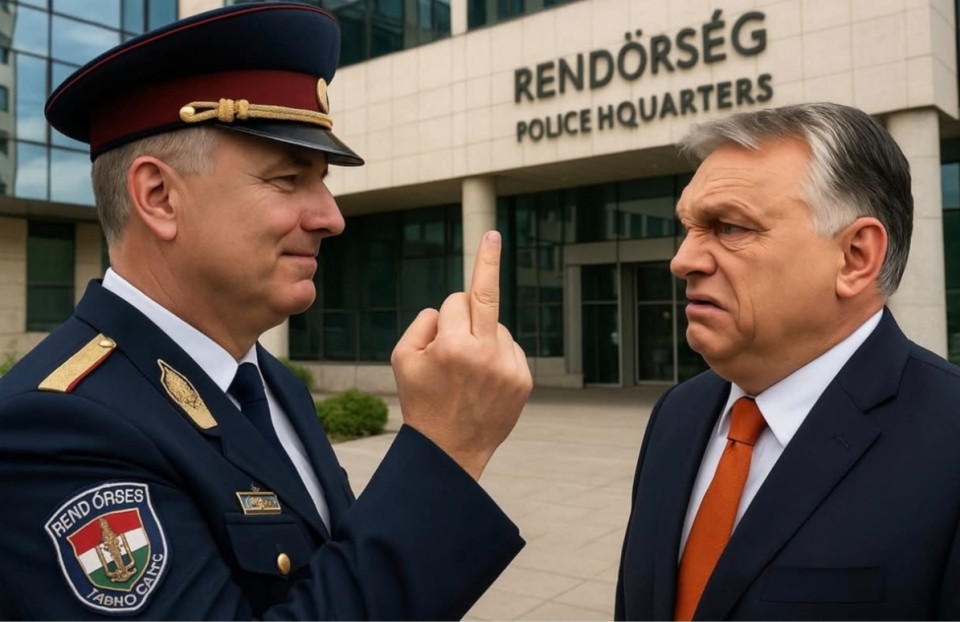 „Már a rendőrség is szembe megy Orbánnal!”(avagy: mikor a NER-t megpuccsolja a közrendőr)Gyerekek... Hát ilyen még a Viktor-rendszerben se volt!A rendőrség, amelyik tíz éven át minden diákot, tanárt, aktivistát, hajléktalant, kutyát, macskát megbilincselt, ha csak egy molinót felmutatott,– most azt mondja a tiltott Pride-ról:„Hát izé... nem csinálunk semmit. Mert hát… lehet, hogy nem is volt annyira tiltott.”MI VAN?!Hofi a sírjában most biztos felült:„Gyerekek, figyeljetek, ez már nem is diktatúra. Ez a Diktatúra Light® –70% elnyomás, 30% magyarázkodás, és 0% felelősség!”Mert hogy is néz ki ez?A rendőrség megtiltja a Pride-ot.A szervezők azt mondják: lesz Pride, pont.A rendőr ott áll, nézi, fotóz, mosolyog...És a végén kiad egy közleményt, hogy nem történt semmi, mindenki joggal gondolta, hogy legális.NER jogállama – a bűvésztrükk:„Megtiltom, hogy legyen Pride,de közben nem zavar, ha mégis van Pride,mert nem tudják, hogy megtiltottam,és én sem akarom, hogy tudják,hogy nem akarom, hogy tudják,hogy én voltam az, aki megtiltotta!”És mi ez, ha nem passzív lázadás a rendszer ellen?Mikor már a Teve utcai rendőrpalota is csak annyit mond a Viktornak, hogy:„Menj a picsába, főnök!”...csak persze hivatali nyelven:„A jogellenesnek minősített rendezvény ellenére sem indítunk eljárást, mert az állampolgárok joggal hihették... blabla...”Ez már a Hofi-rendőrség, nem a NER-rendőrség!Az a rendőrség, amelyik:már nem akar eszköz lenni,már nem akar utasításokat végrehajtani,és már nem akar bohócot csinálni magából.Mottó:„Amikor már a rendszer végrehajtói sem hajlandók végrehajtani,ott kezdődik a rendszer vége.”