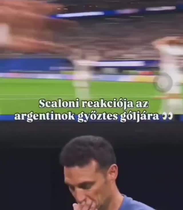Az argentinok kapitánya nem nagyon hitt a szemének csapata újabb fordítását követően. 😁