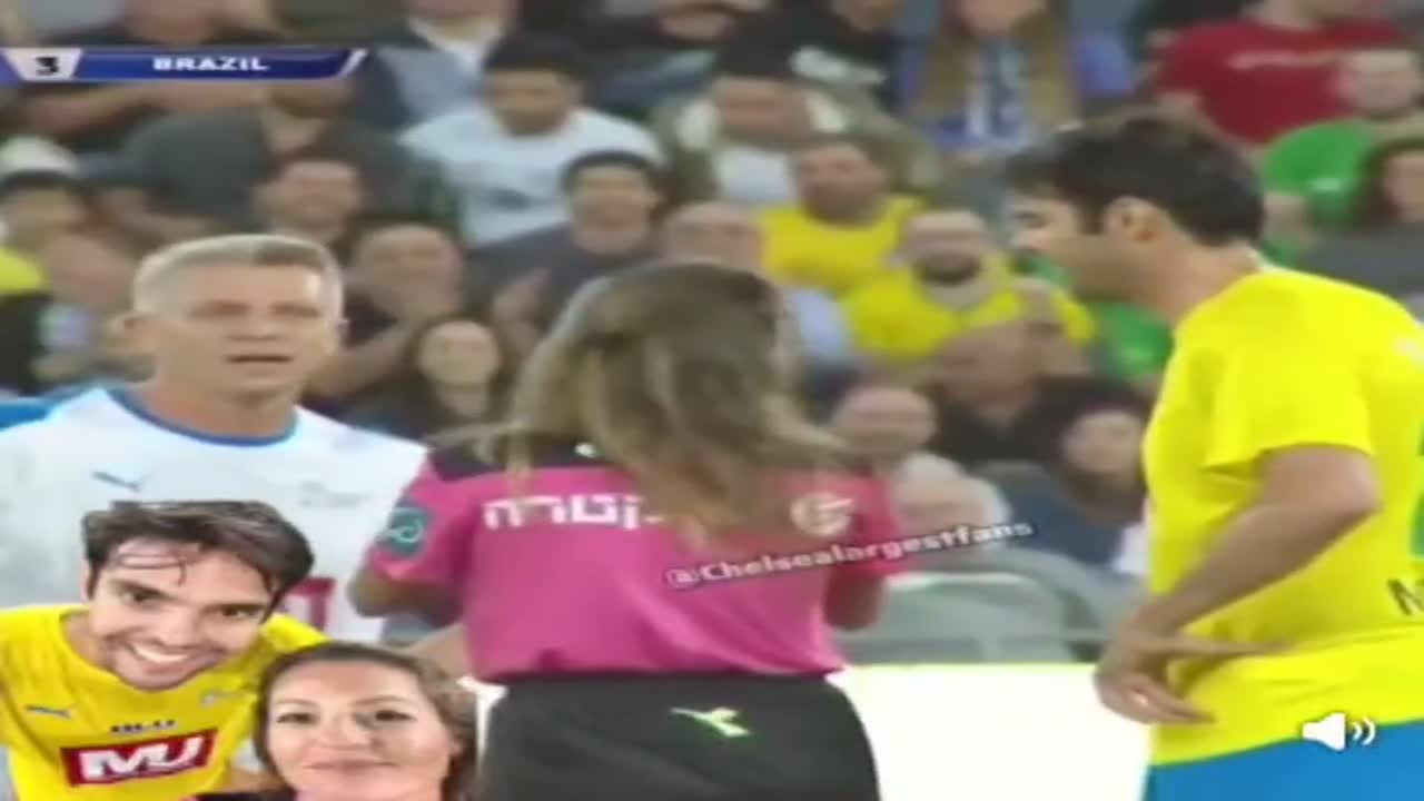 Bírónő és Kaka⚽😂😂