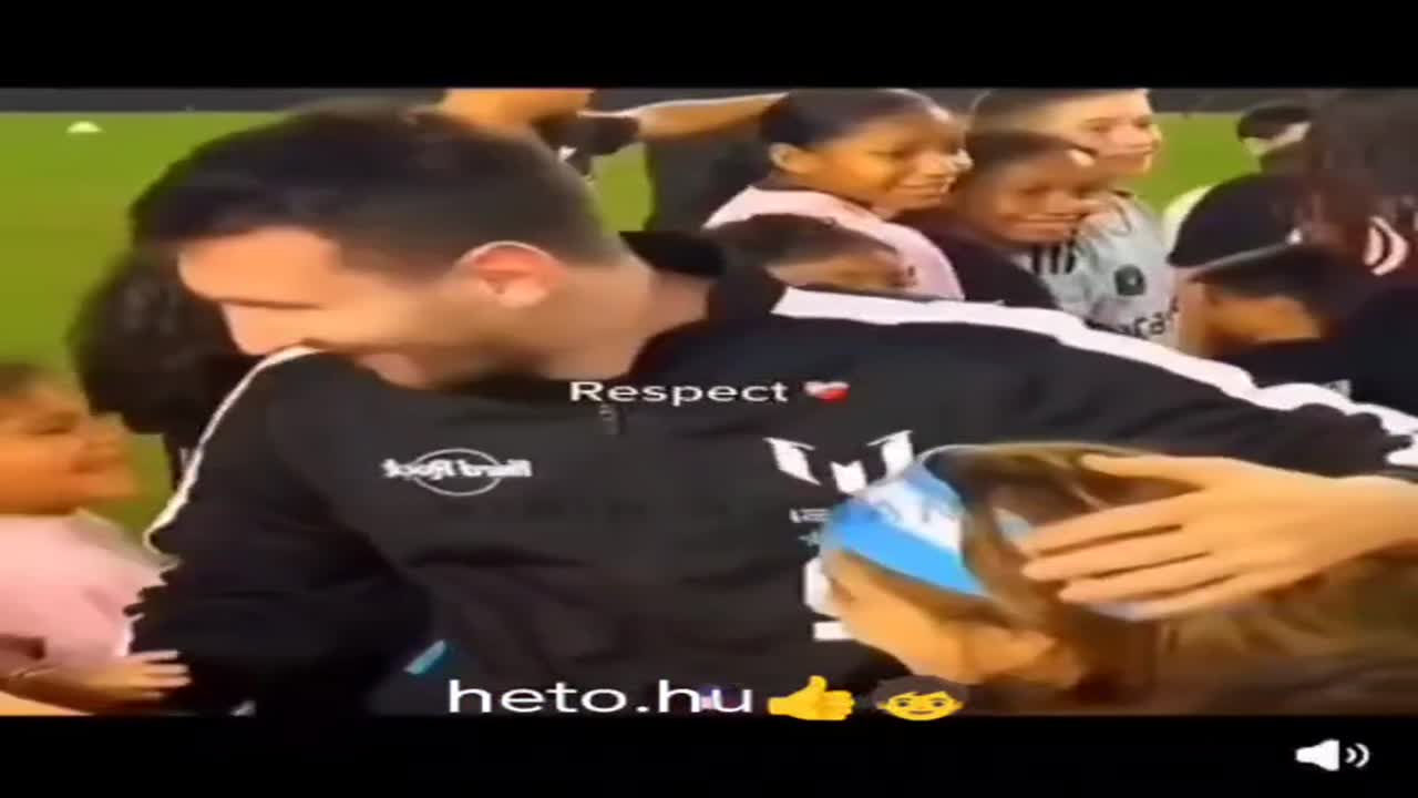 Messi és a gyerekek
