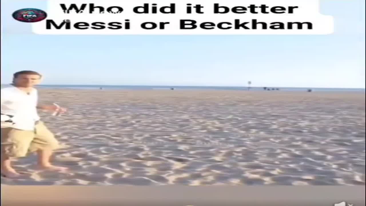 Messi és Beckham⚽