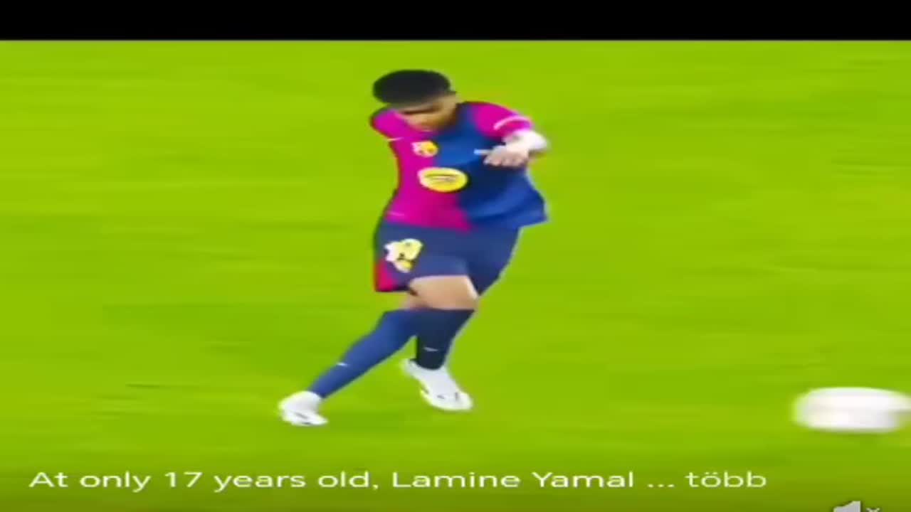 A 17-éves Lamine Yamal 