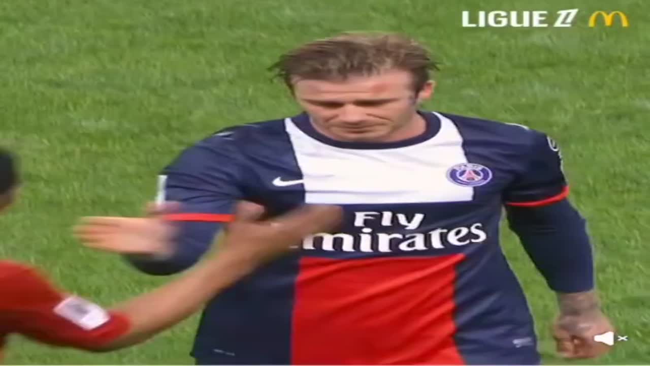 David Beckham pályafutásának utolsó meccse 🥹