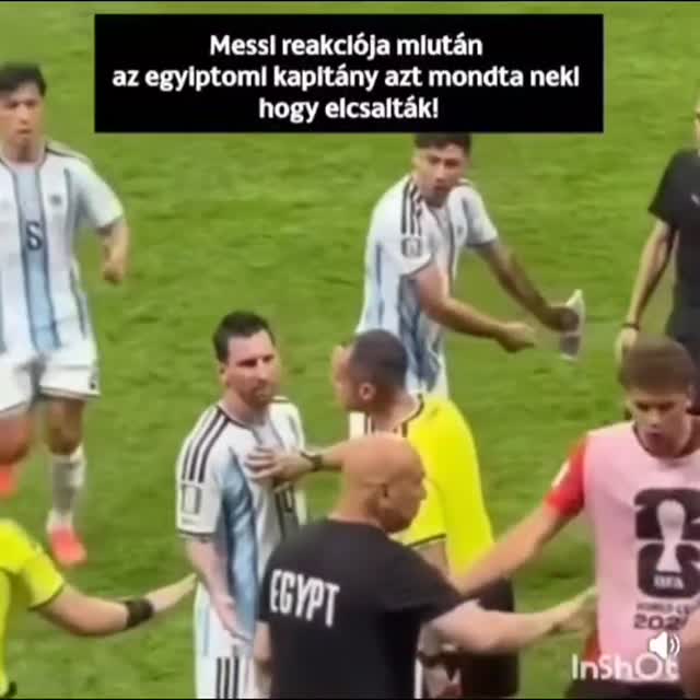 Messi reakciója beszédes